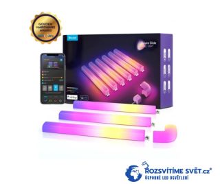 Chytré RGBIC LED osvětlení Govee Glide (6+1) promění každý prostor v zážitek. Ideální pro TV, gaming i moderní interiéry –...